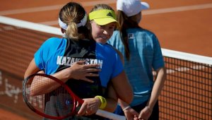 Казахстанские теннисистки одержали историческую победу