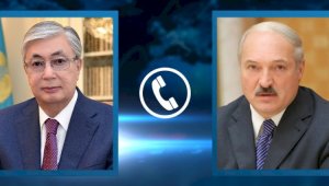 Состоялся телефонный разговор Президентов Казахстана и Беларуси