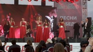 «Песни Победы» в исполнении «Хора Турецкого» и Soprano прозвучали в Алматы