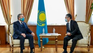 Мухтар Тлеуберди принял Посла Кыргызстана