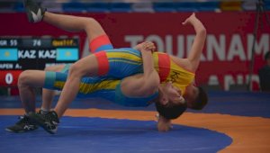 В столице Казахстана стартовал международный турнир по греко-римской борьбе