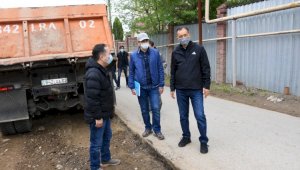 Бакытжан Сагинтаев проверил ход строительства селезащитных плотин