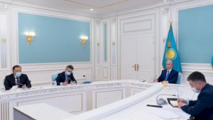Токаев провел переговоры с Президентом Швейцарии Ги Пармеланом