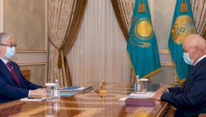 Президенту рассказали о развитии Туркестанской области