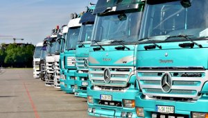 Увеличилось количество автотранспорта, скопившегося на погранпереходах Казахстана