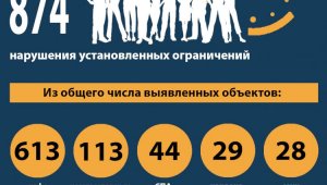 В Алматы продолжаются проверки  увеселительных заведений  мониторинговыми группами