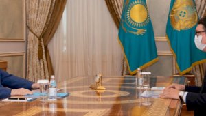 Президент Казахстана принял главу «Самрук-Казына» Алмасадама Саткалиева