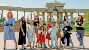 Неделя детской моды прошла в самых красивых локациях Алматы