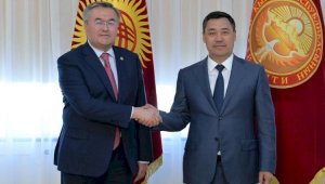 Садыр Жапаров высоко оценил двустороннее сотрудничество с Казахстаном