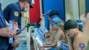 Алматинские спасатели разъяснили школьникам правила безопасности на воде