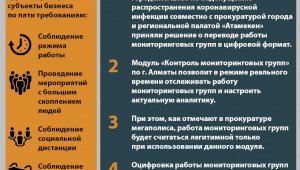 В Алматы оцифровали работу мониторинговых групп