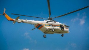 Как вертолеты из Казахстана тушат лесные пожары в Турции – видео МЧС