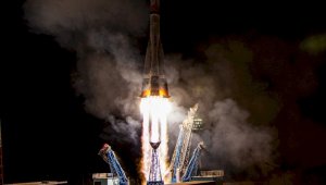 С Байконура запустили ракету с 34 спутниками OneWeb