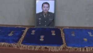 На юге Казахстана простились с погибшим при тушении пожара полковником