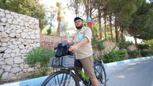 Алматинец Дамир Кушеев совершил велопробег по Турции, приуроченный к 30-летию независимости