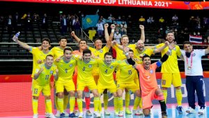 Сборная Казахстана по футзалу впервые в своей истории вышла в четвертьфинал ЧМ