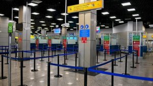 В аэропорту Алматы сохраняется усиленный санитарно-эпидемиологический контроль