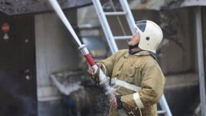 Пожар в Алматы ликвидировали за 16 минут