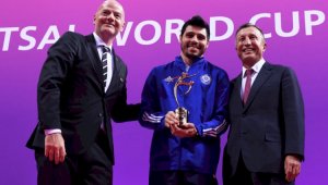 ФИФА наградила сборную Казахстана по футзалу специальным призом