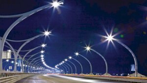 Более 600 улиц осветят в Алматы до конца года