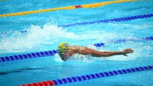 Казахстанский пловец вошел в десятку лучших на этапе Кубка мира