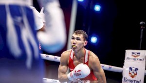 Серик Темиржанов уверенно вышел в четвертьфинал ЧМ по боксу в Белграде