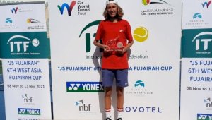 Казахстанский теннисист стал абсолютным чемпионом турнира серии ITF Juniors