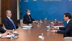 Президент Казахстана обсудил сотрудничество с главой Калмыкии