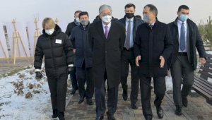 Глава государства посетил парк «Сосновый бор» в Алматы