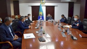 Заместитель главы МВД посетил с рабочим визитом Алматинскую область