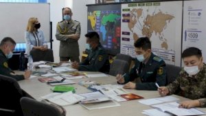 Военный атташе Франции посетил Центр миротворческой подготовки в Алматы