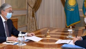 Президент РК принял главу Антикоррупционной службы Марата Ахметжанова