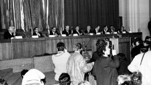 Опубликовано архивное фото к 30-летию подписания Декларации о целях и принципах СНГ