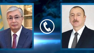 Состоялся телефонный разговор Касым-Жомарта Токаева с Ильхамом Алиевым