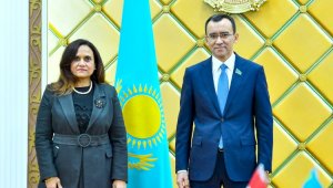 Спикер Сената встретился с Послом Египта в Казахстане