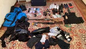 Огнестрельное оружие и специнвентарь изъяты в ходе спецоперации в Алматы