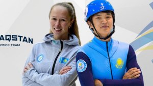 Знаменосцами олимпийской сборной РК в Пекине будут Абзал Ажгалиев и Екатерина Айдова