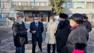 Депутаты маслихата Алматы посетили ДВД
