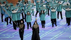 Казахстанская сборная приняла участие в церемонии открытия Олимпиады