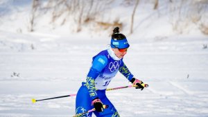 Казахстанские лыжницы завершили выступление в эстафете на ОИ-2022
