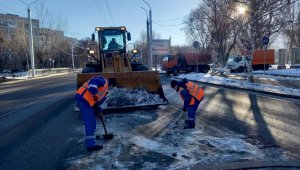Казахстанские ученые создали ледокол для безопасной чистки дорог