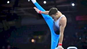 Два казахстанца вышли в финал этапа Кубка мира по спортивной гимнастике