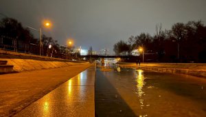 Вечерний Алматы. Фото от 4 марта 2022 года
