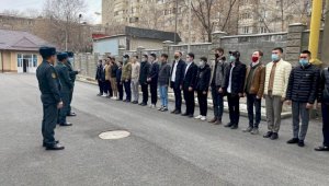 В Алматы стартовал весенний  призыв на срочную воинскую службу