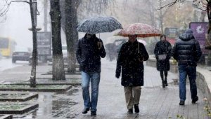 Дождь и снег ожидаются в Казахстане в ближайшие дни