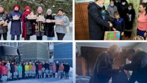 Казахстанская молодежь активно участвует в благотворительной акции «Қайырымды Ұлт»
