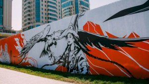 Воплощение мечты: весенний Алматы украсила новая галерея стрит-арта