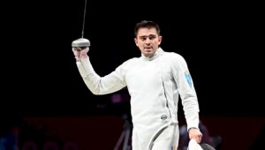 Казахстанец Руслан Курбанов завоевал серебряную медаль Кубка мира по фехтованию