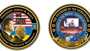 Белый дом выставил на продажу коллекционные монеты с изображением Зеленского