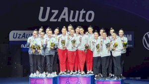 Казахстанские гимнастки выиграли «бронзу» Кубка мира в Ташкенте